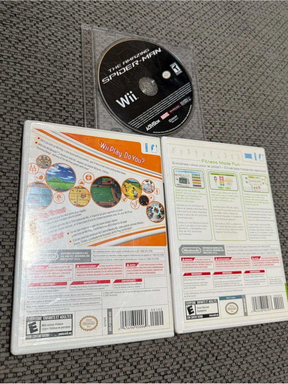 Wii Games Set of 3